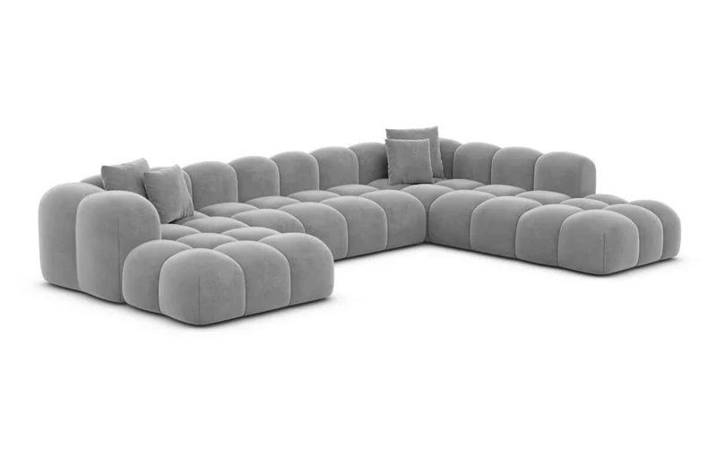 Wohnlandschaft Formentera XXL U-Form in Stoff