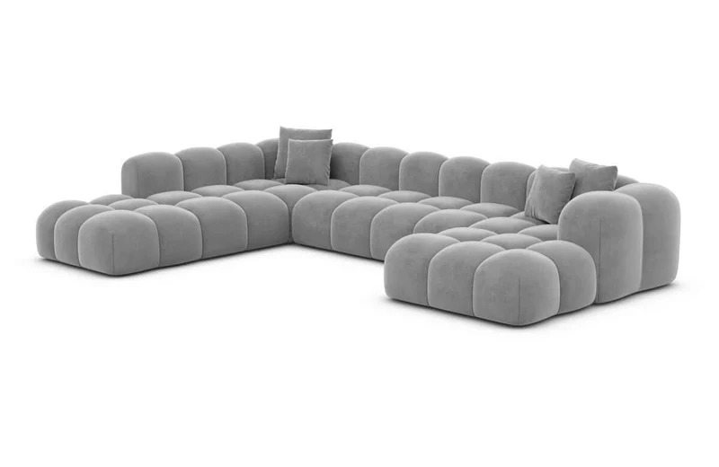Wohnlandschaft Formentera XXL U-Form in Stoff