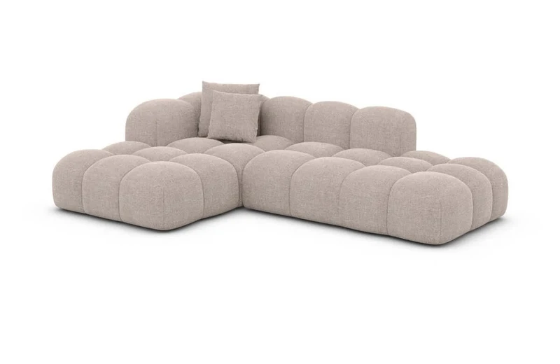 Stoff Ecksofa Formentera Lounge L-Form