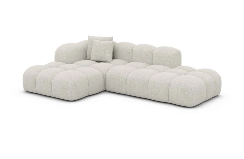Stoff Ecksofa Formentera Lounge L-Form