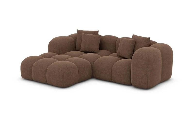 Mini Stoff Ecksofa Formentera L-Form