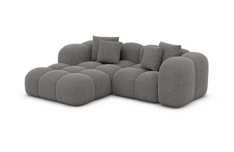 Mini Stoff Ecksofa Formentera L-Form
