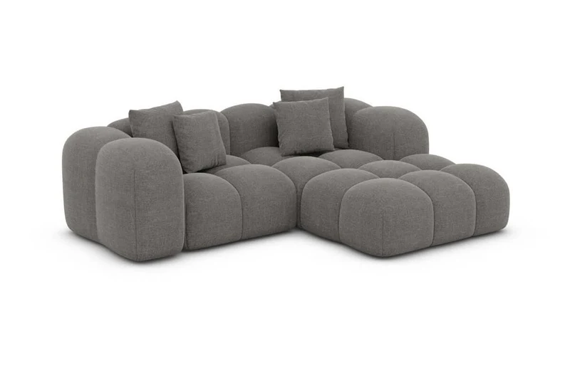Mini Stoff Ecksofa Formentera L-Form