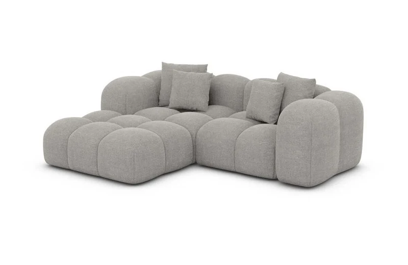 Mini Stoff Ecksofa Formentera L-Form