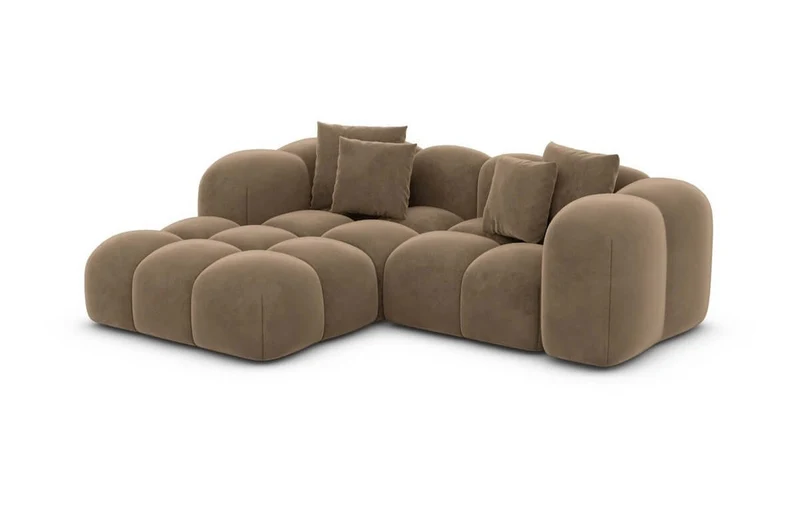 Mini Stoff Ecksofa Formentera L-Form
