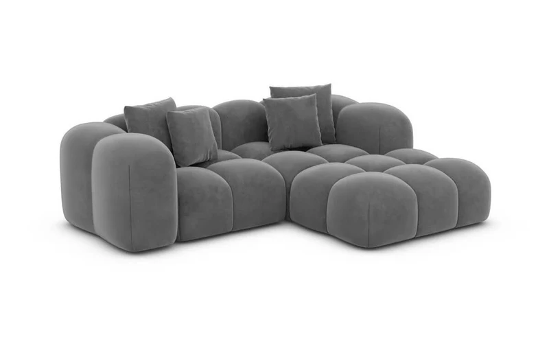 Mini Stoff Ecksofa Formentera L-Form