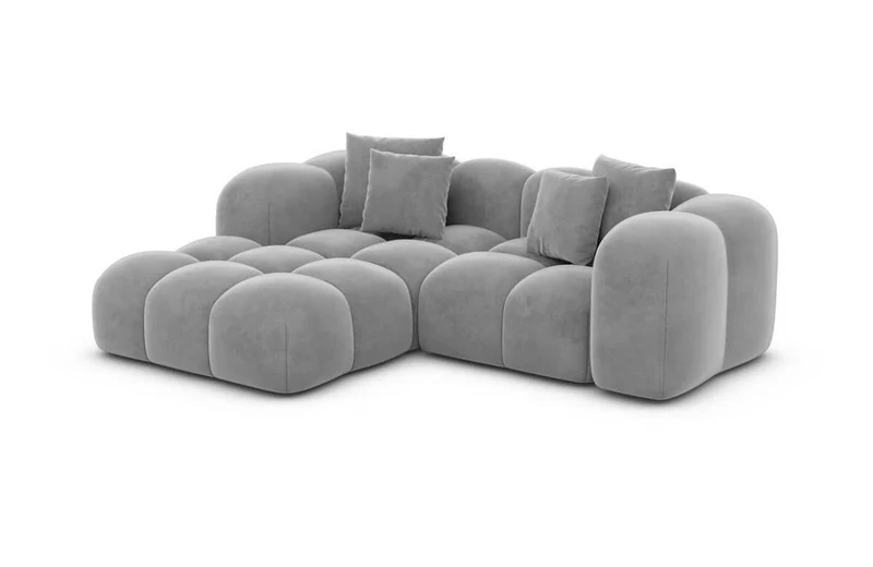 Mini Stoff Ecksofa Formentera L-Form