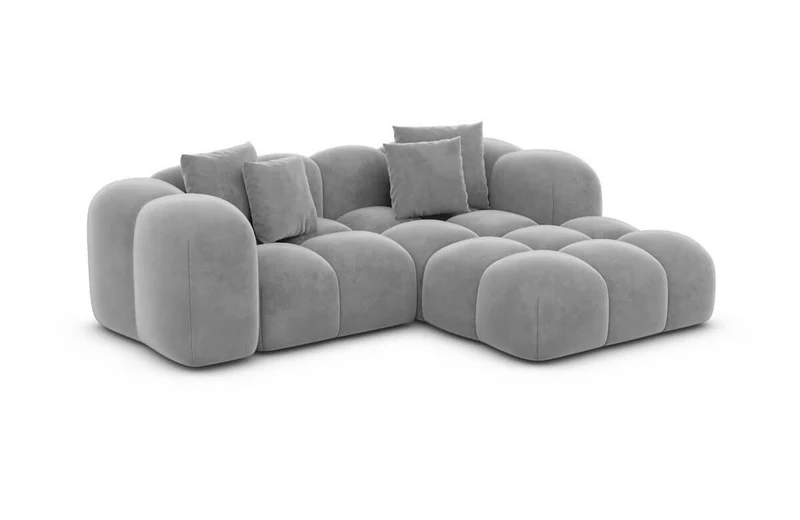 Mini Stoff Ecksofa Formentera L-Form
