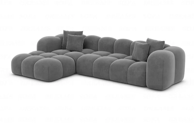 Stoff Ecksofa Formentera L-Form
