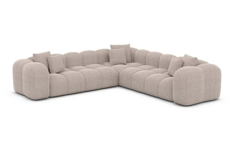 Ecksofa Formentera L-Form aus Stoff