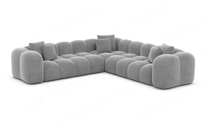 Ecksofa Formentera L-Form aus Stoff
