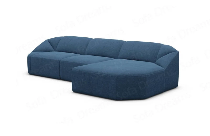 Stoff Ecksofa Cabrera L-Form Kurz