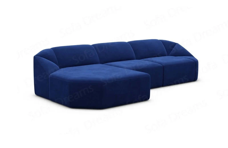 Stoff Ecksofa Cabrera L-Form Kurz