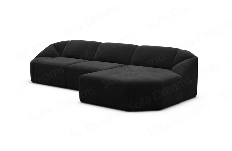 Stoff Ecksofa Cabrera L-Form Kurz