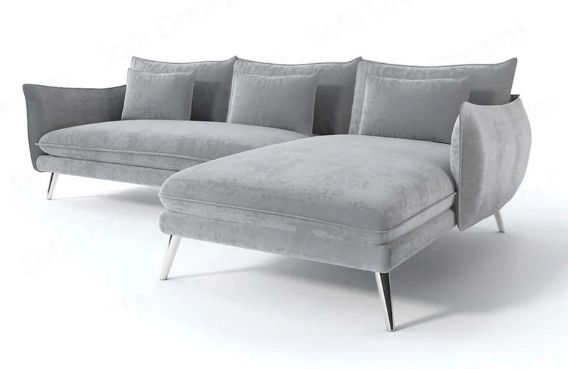 Ecksofa Fuerteventura L-Form aus Stoff