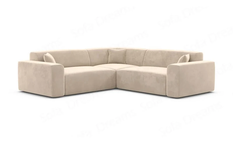 Ecksofa Mallorca L-Form aus Stoff