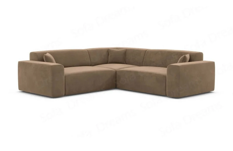 Ecksofa Mallorca L-Form aus Stoff