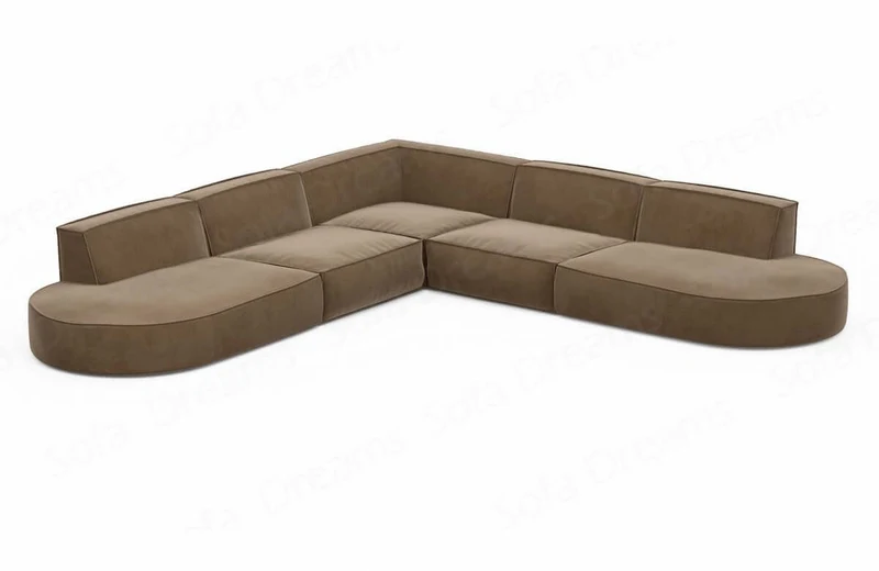 Stoff Ecksofa Alegranza L-Form