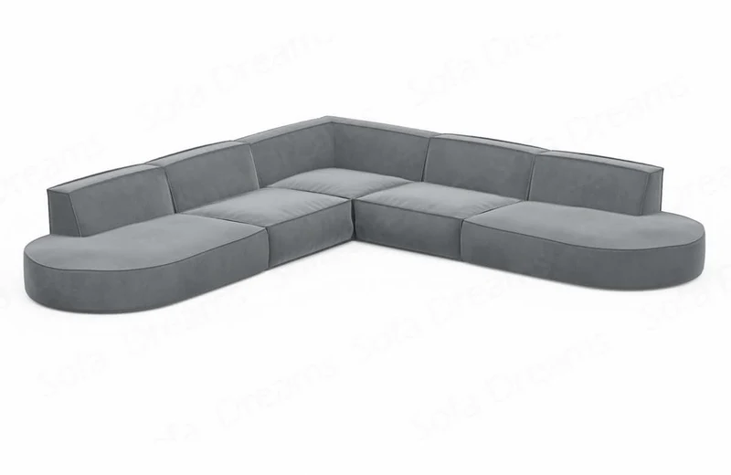 Stoff Ecksofa Alegranza L-Form