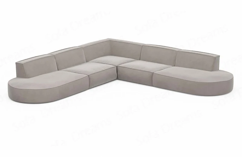 Stoff Ecksofa Alegranza L-Form