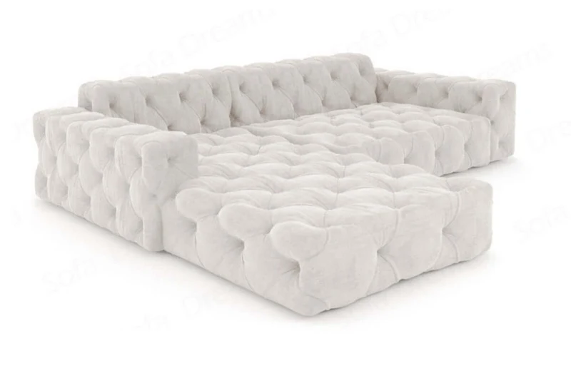 Ecksofa Menorca L-Form aus Stoff