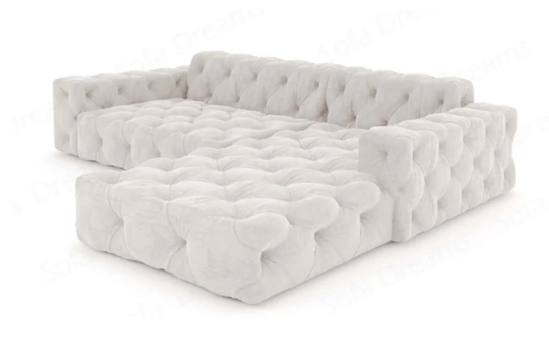 Ecksofa Menorca L-Form aus Stoff