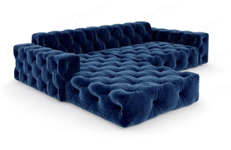 Ecksofa Menorca L-Form aus Stoff