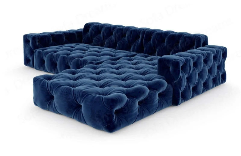 Ecksofa Menorca L-Form aus Stoff