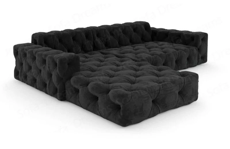 Ecksofa Menorca L-Form aus Stoff