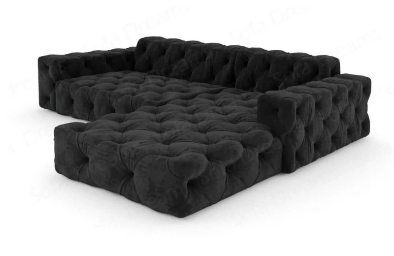 Ecksofa Menorca L-Form aus Stoff