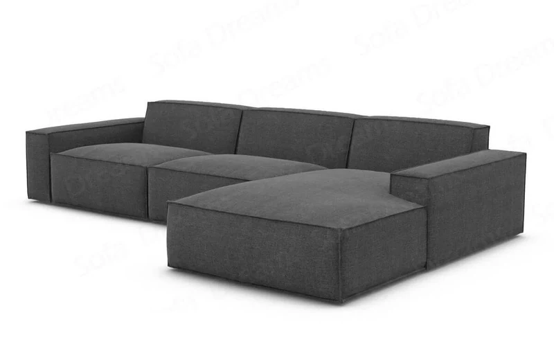Stoff Ecksofa Formenta L-Form