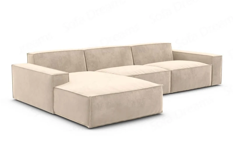 Stoff Ecksofa Formenta L-Form