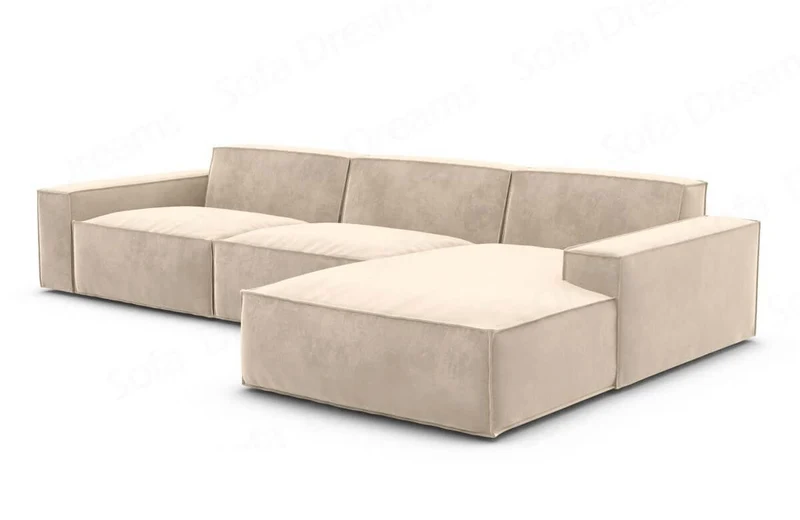 Stoff Ecksofa Formenta L-Form