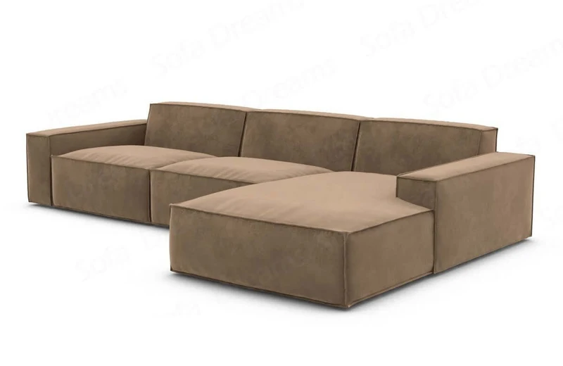 Stoff Ecksofa Formenta L-Form