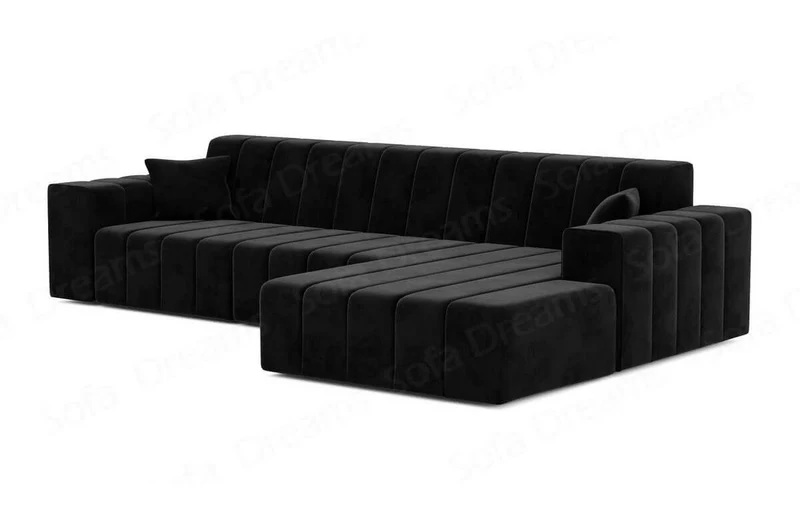 Couch Gran Canaria L-Form in Stoff Kurz