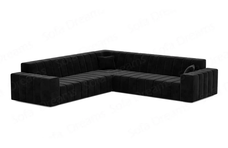 Couch Gran Canaria L-Form in Stoff