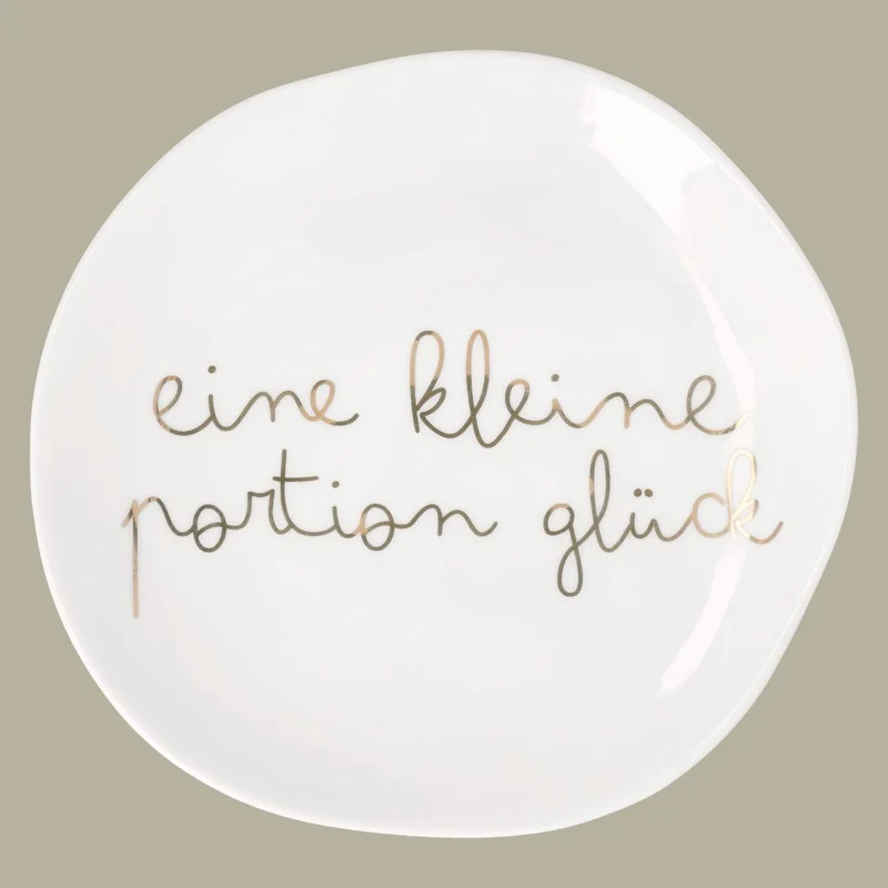 Räder Kleiner Teller Portion Glück