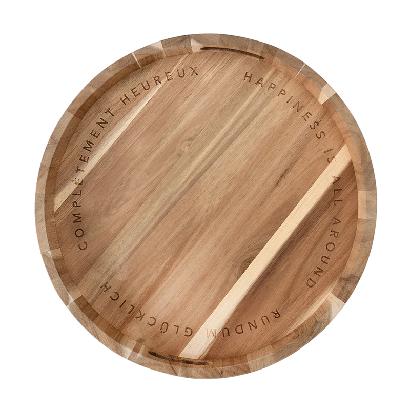 Räder Holztablett Rundum glücklich