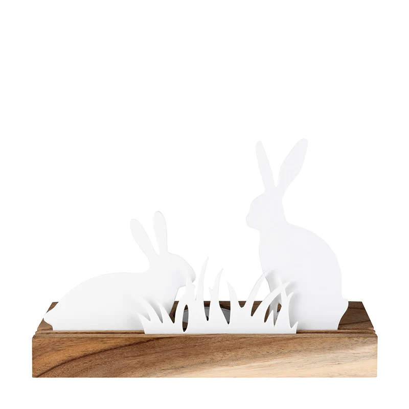 Räder OSTERN Lichtobjekt Hasen