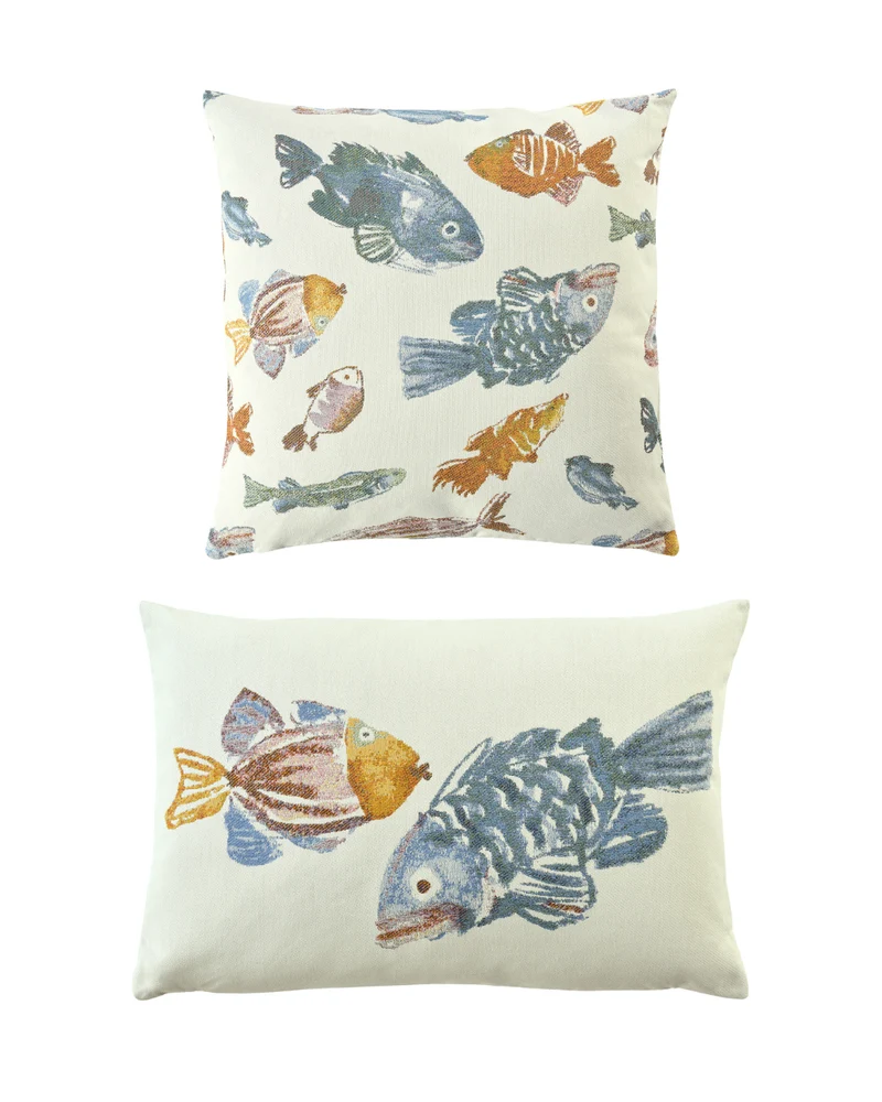 Fisch Kissenbezug "Glup & Glup Glup" von Sander