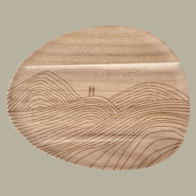 Räder Tablett Fernweh