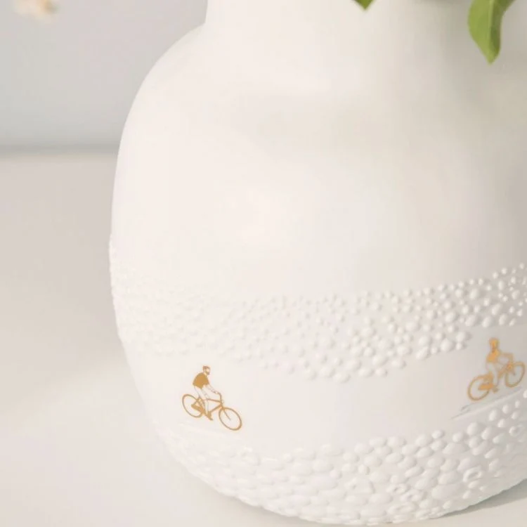 Räder Vase Fahrt durchs Blumenfeld