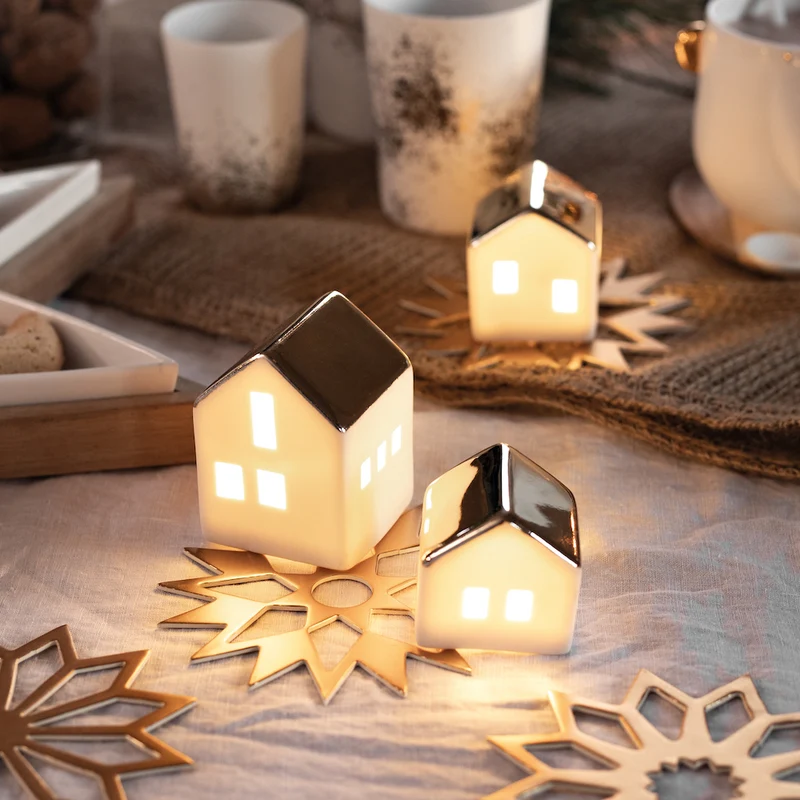 Räder Mini LED Lichthaus klein