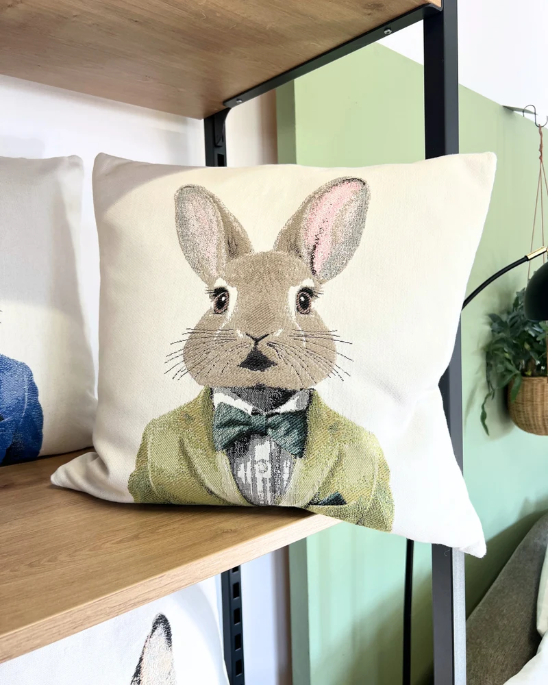 Hasen Kissenbezug "Candy 50x50" von Sander