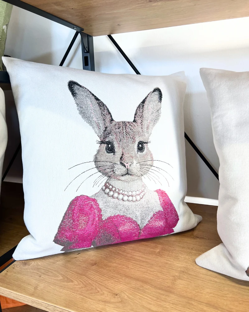 Hasen Kissenbezug "Lolly 50x50" von Sander