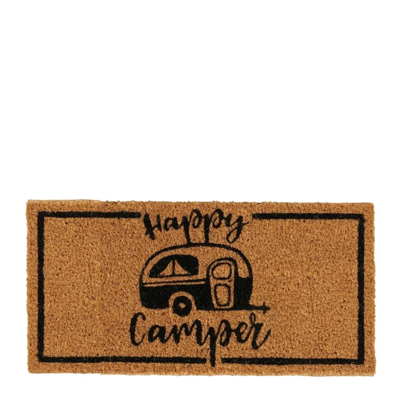 Kokos Fußmatte Happy Camper