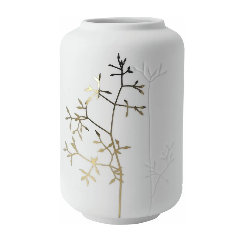 Räder Vase Zweig goldfarben
