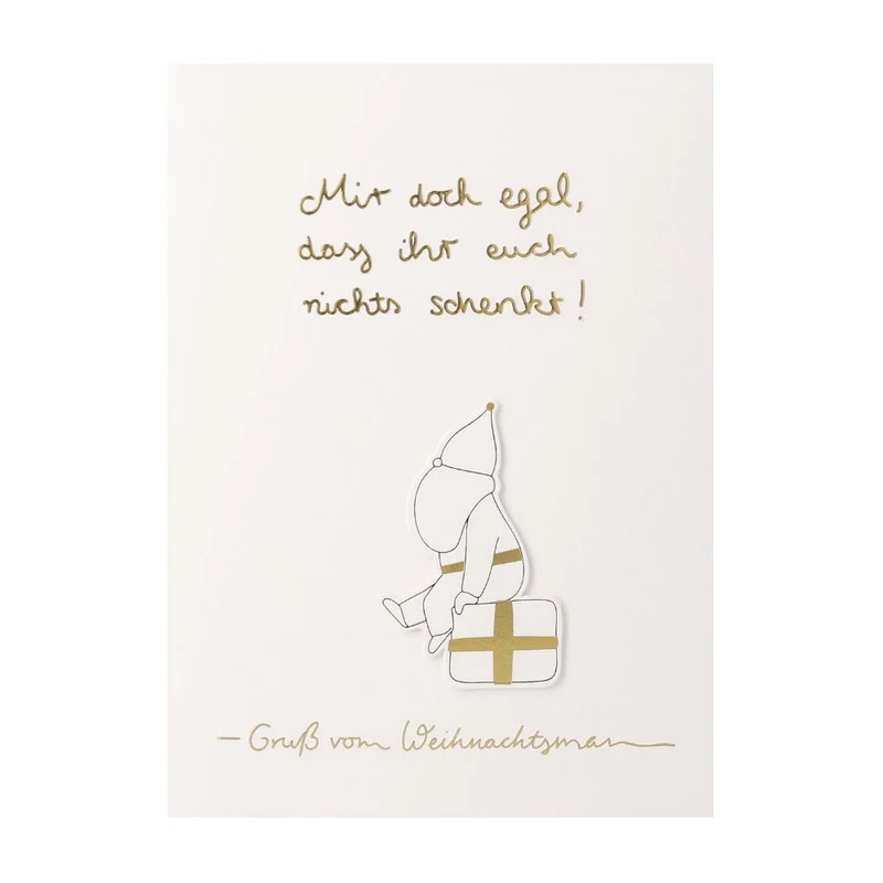 Räder Santa Karte Mir doch egal