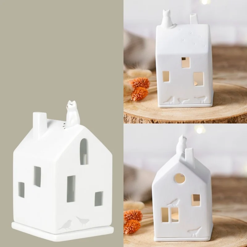 Räder LIVING Porzellangeschichten Lichthaus Katze