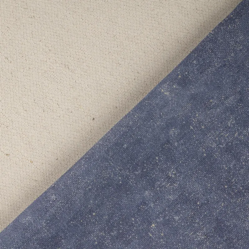 Polsterstoff Shabby Chic Uni - powderblue